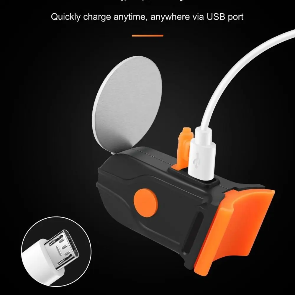 Luz trasera impermeable LED USB para bicicleta de montaña - imagen 4