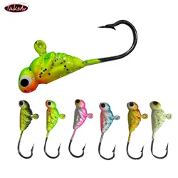TAKEDO 2G Micro Jig Head 28mm – Anzuelos para pesca en hielo