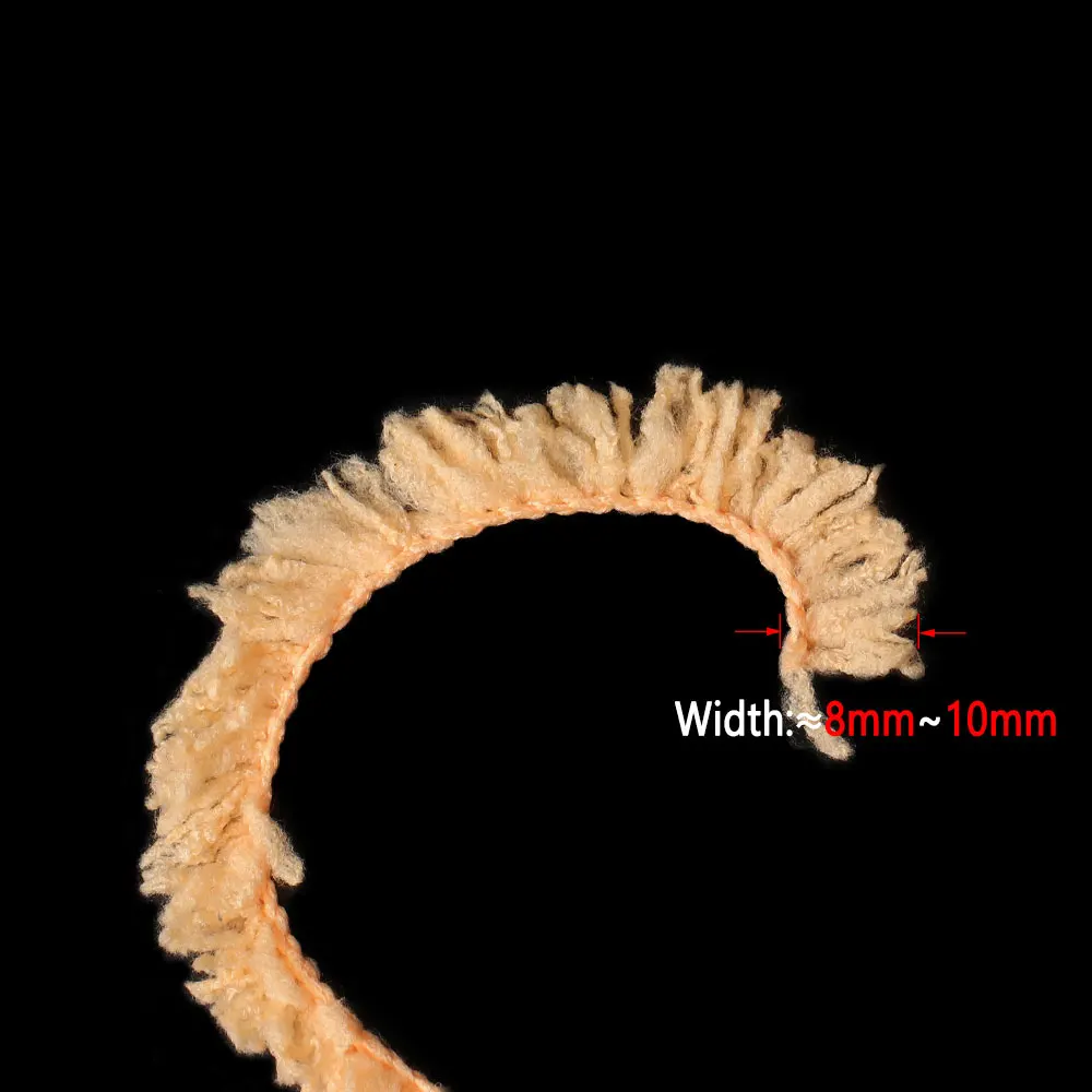 Bimoo-Hilo de fibra sintética para atado de moscas, serpentinas de ninfas, salmón, trucha, señuelo de pesca, paquete de 2m - imagen 3