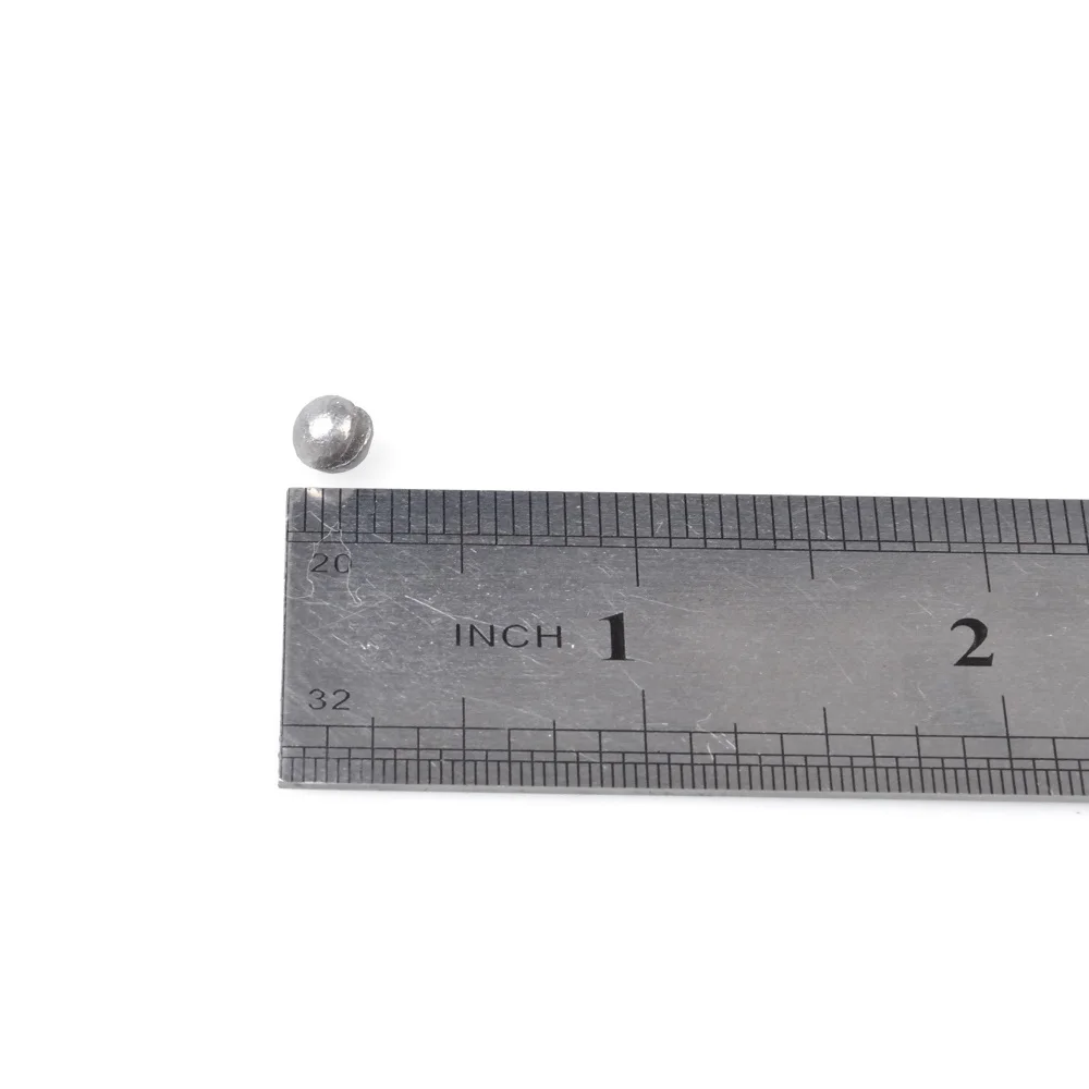 Peso de tiro dividido de 100 piezas, plomada abierta, Clip de mordida de arrastre, redondo, agua salada, Surf, pesca de lubina - imagen 5