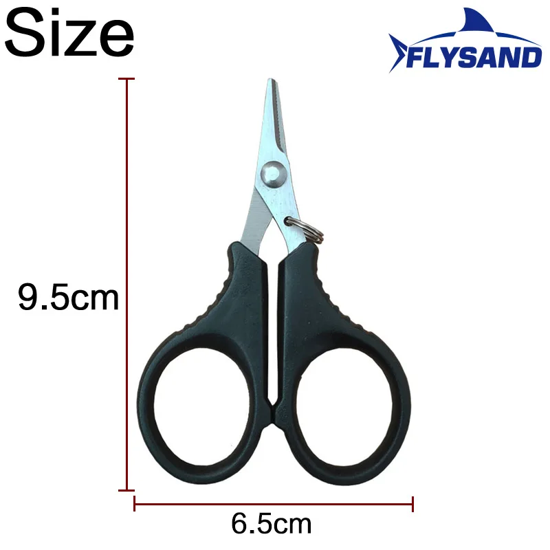 Un par de tijeras con un 9