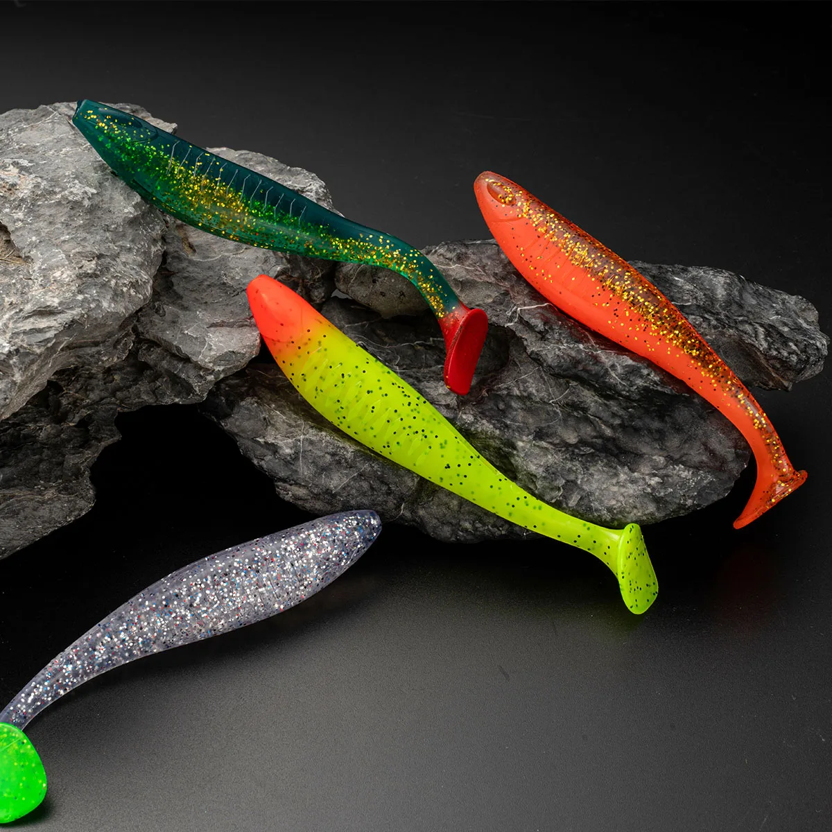 Señuelo de pesca suave, 10cm, 14cm, cebo suave de gran tamaño, señuelo suave flotante para pesca de Lucio, alta calidad - imagen 5