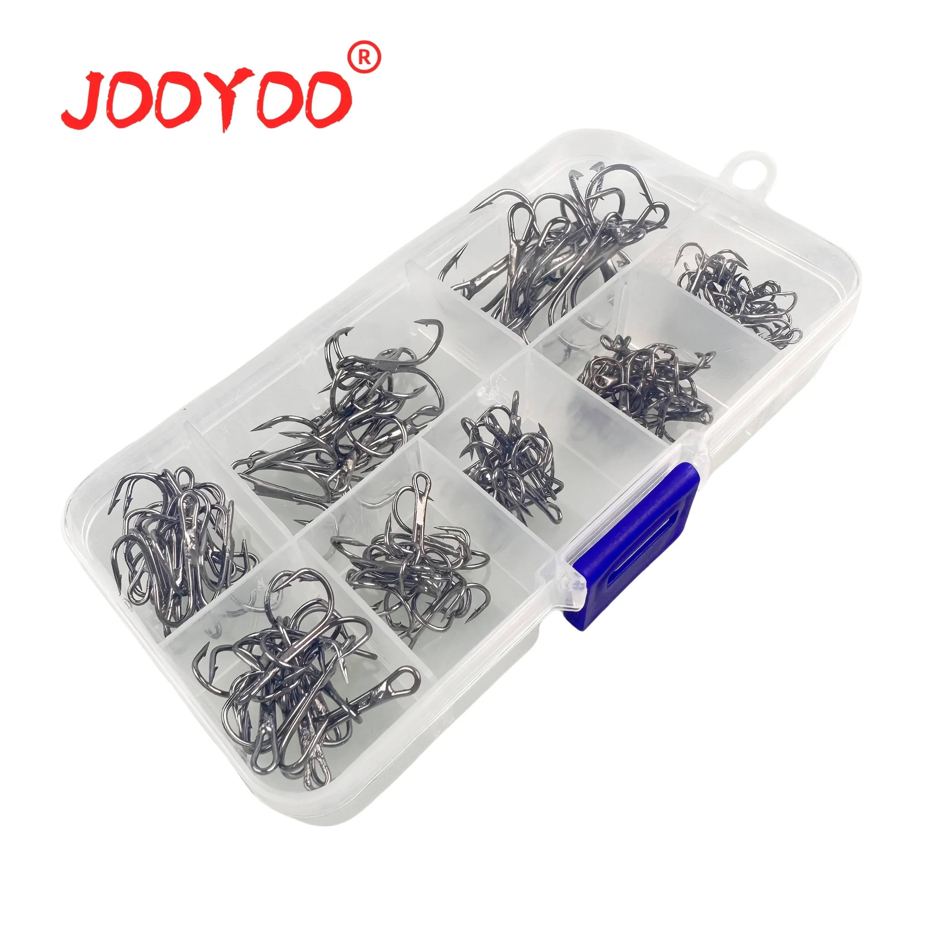 100 Pcs Silvery Three Hook Set High Carbon Steel Fish Hook With Barb Road Sub Hook Soft Bait Fishing Apply Reservoir Pond River