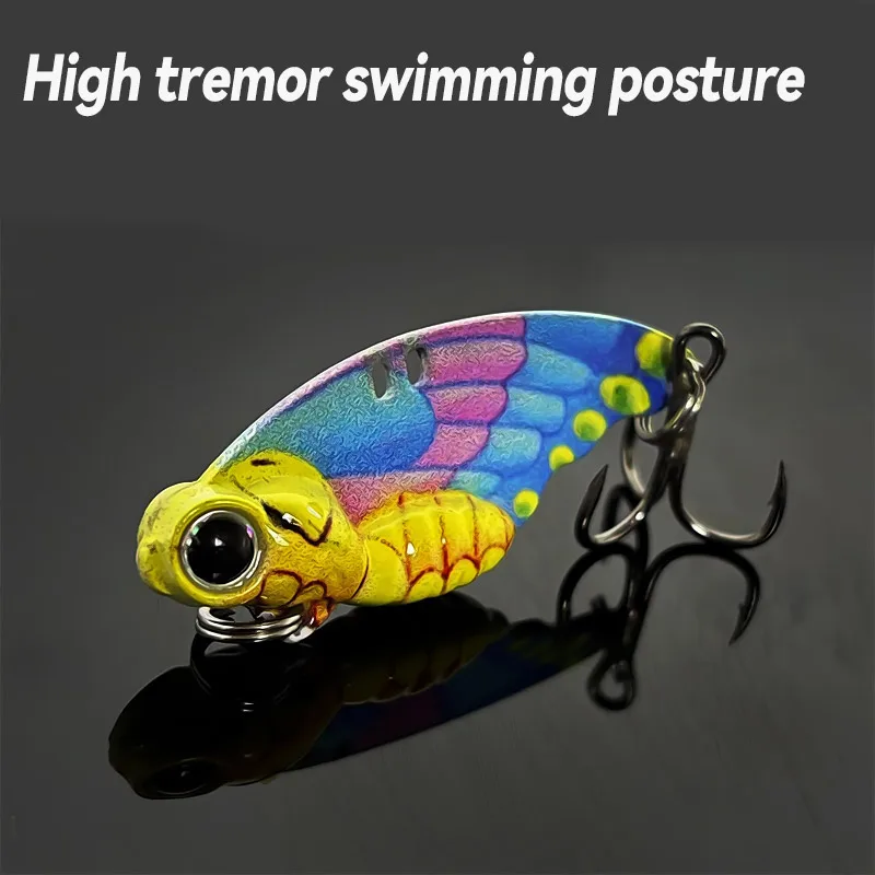 Señuelo de pesca Bazooka de 7g/14g, cebos de carpa Swimbait, Metal lento, VIB, Jigging duro, JIG rápido, hundimiento, curricán, tiro largo, Lucio - imagen 4