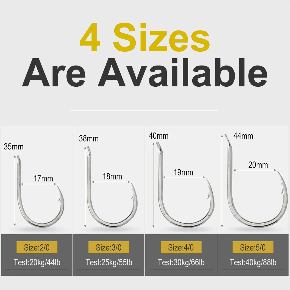 Plantilla de balanceo lento de acero de alto carbono, placa de hierro para Jigging, gancho único, chapado en estaño, antioxidante, accesorios de pesca para barcos marinos, 100 Uds. - imagen 3