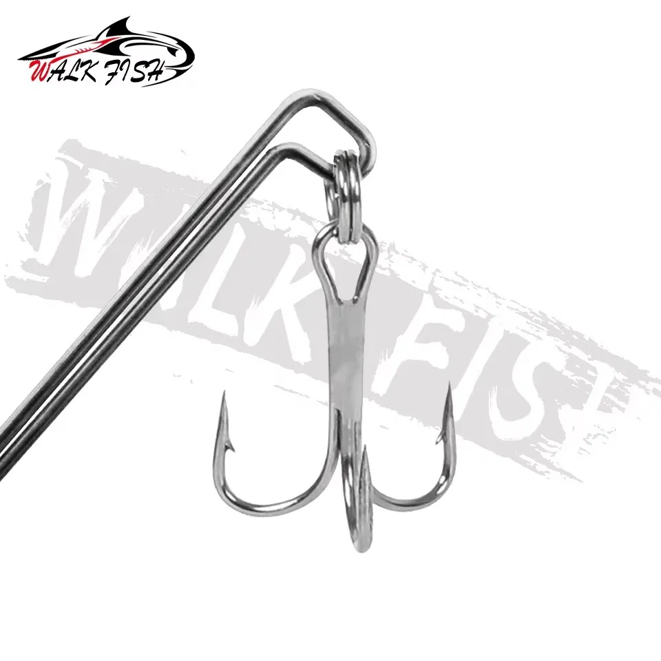 Señuelo giratorio Walk Fish con anzuelos triples para lubina y trucha - imagen 5