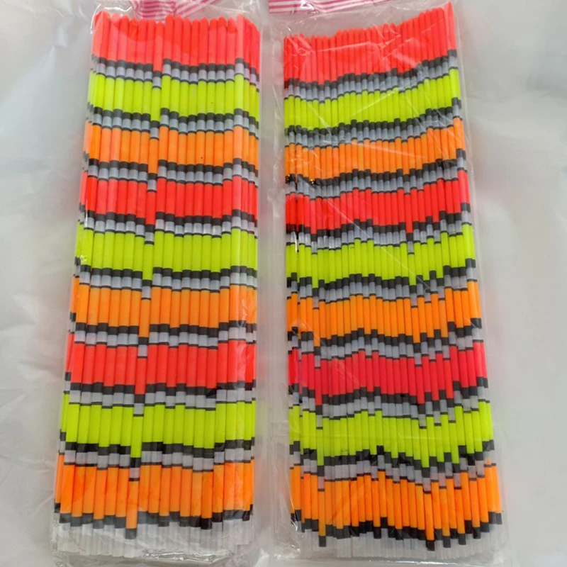 WLPFISHING (5 + 5) 10 unids/lote flotador de pesca cola de deriva DIY llamativo colas atrevidas pesca Bobber accesorio aparejos - imagen 3
