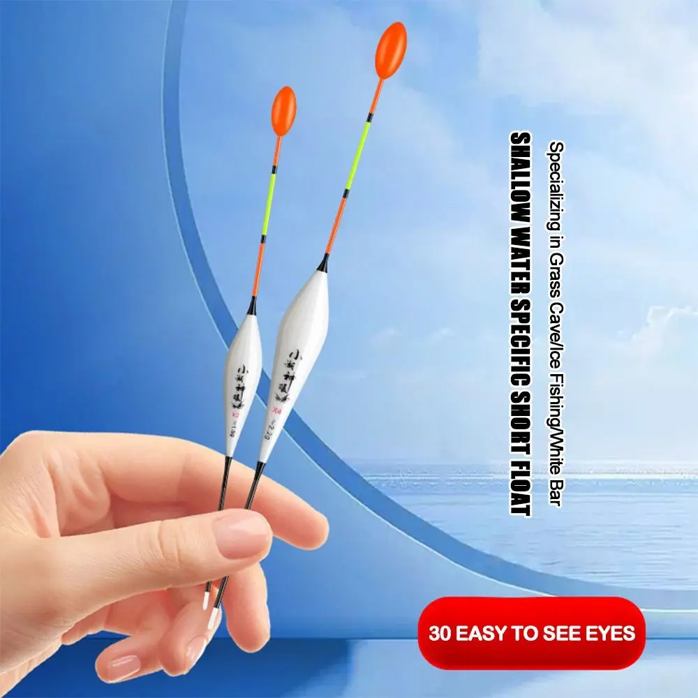 Señuelo de pesca rocosa con indicador, flotador, tubo de deriva antideslizante, flotadores de cola triangular llamativos, Bobbers sensibles y llamativos, 5 uds. - imagen 2