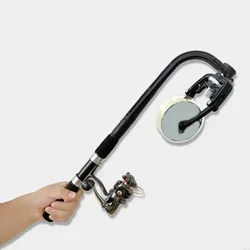 Vislijnoproller Draagbare hoge snelheidsverhouding Spinning Casting Reel Lijn Windvissen Gereedschap Vissen Accessoire Rubberen grip