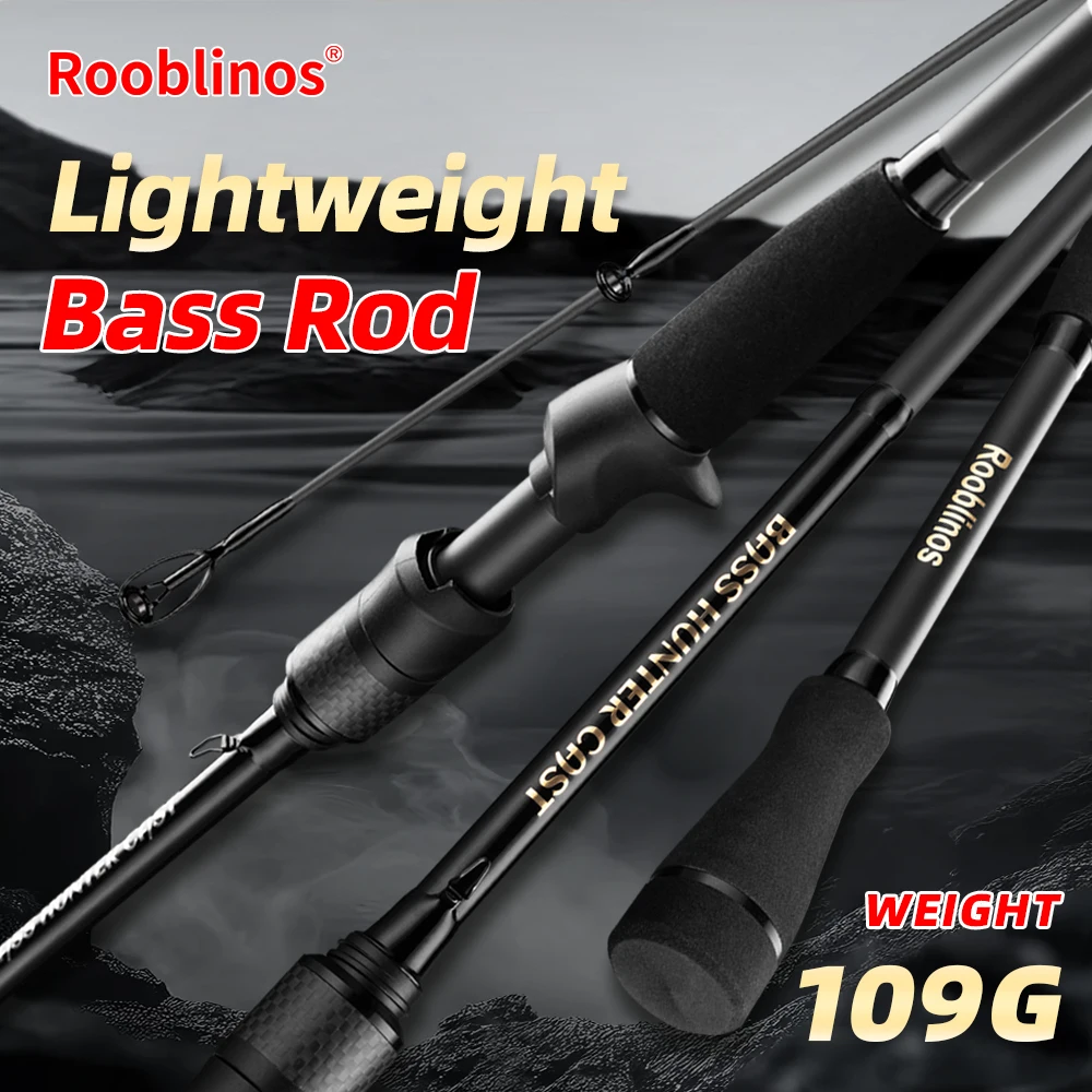 ROOBLINOS BASS Hunter S702L/C702L caña spinning costa ligera - imagen 2