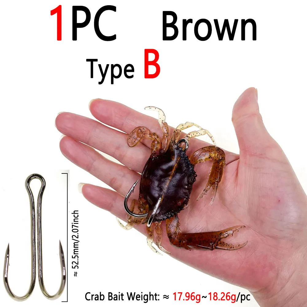 1pc Brown B