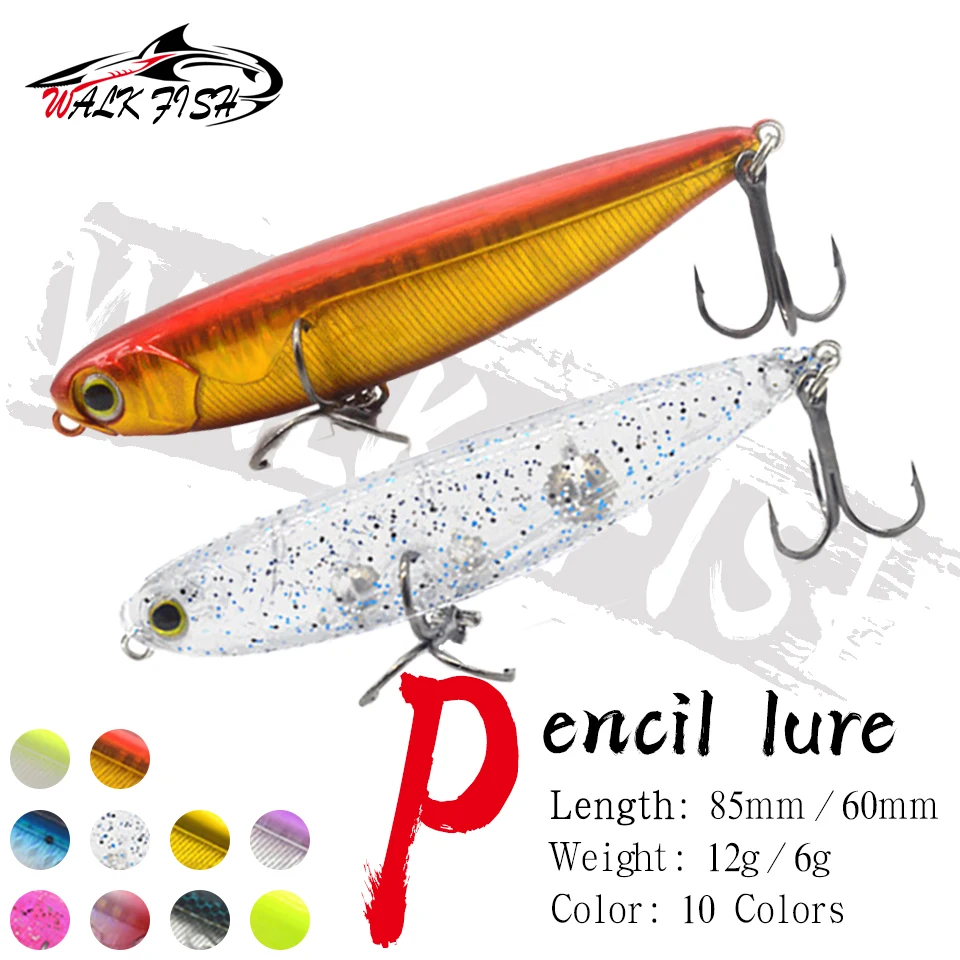 WALK FISH Señuelo tipo lápiz para lubina – largo alcance - imagen 4