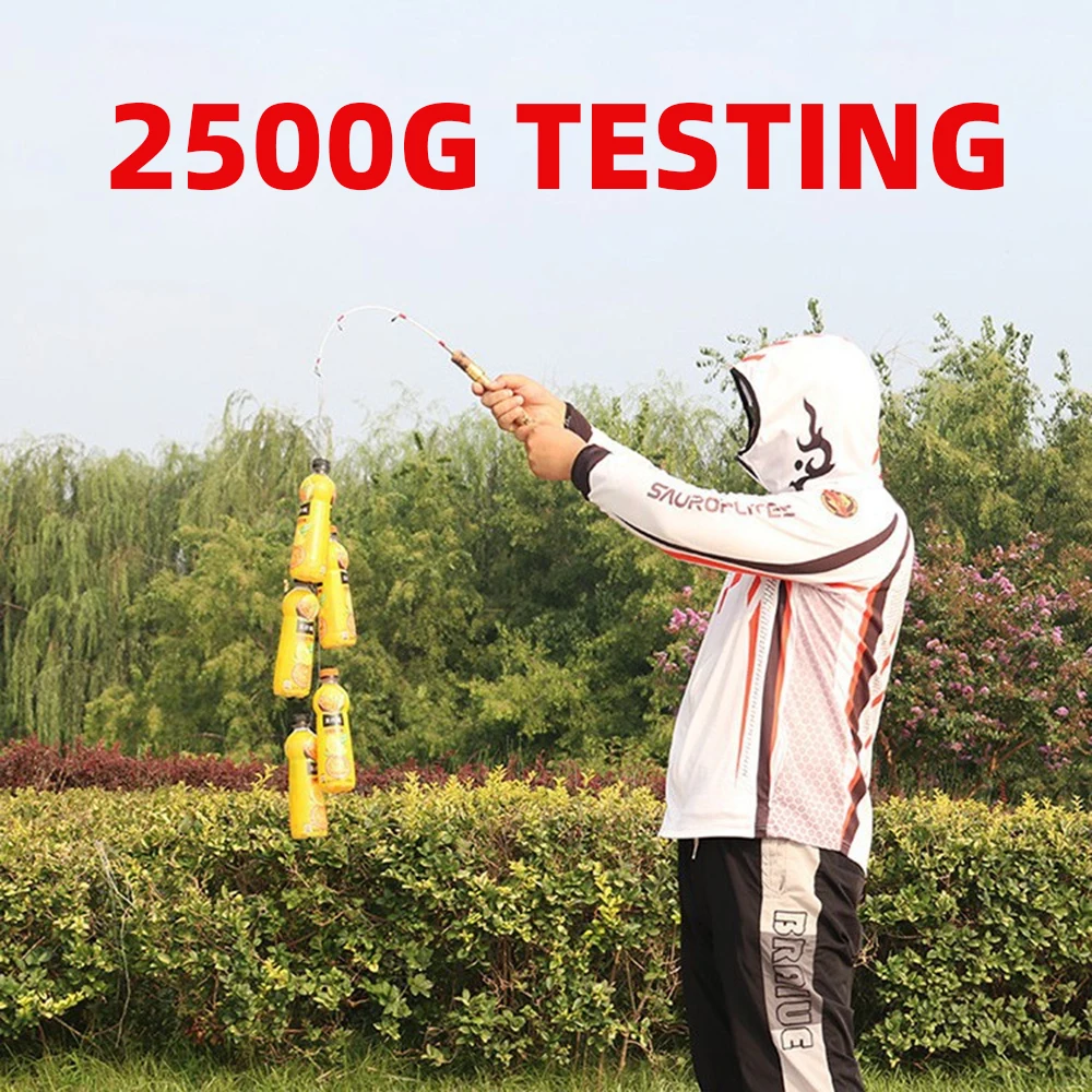 Caña de pescar NUNATAK ICE, caña giratoria de 2 secciones, caña con mango de madera, caña súper dura, caña de pescar de invierno, caña de pescar de carpa, aparejos de pesca - imagen 4