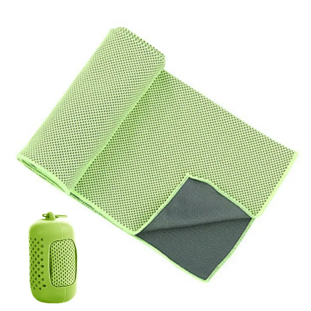 Toalla refrescante de hielo transpirable, portátil, de secado rápido, súper absorbente, toalla refrescante de verano de alta calidad para deportes al aire libre y Fitness - imagen 5