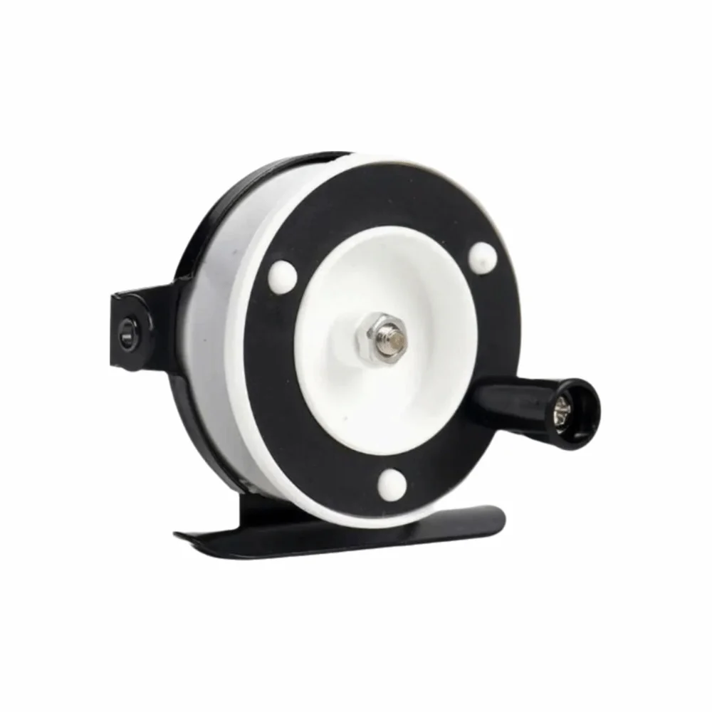 Combo de carrete de caña de pescar en hielo de fibra de vidrio, Combos de pesca en hielo giratorios ultraligeros telescópicos con carrete, Kit de caña de pescar en hielo de 65/75cm - imagen 4