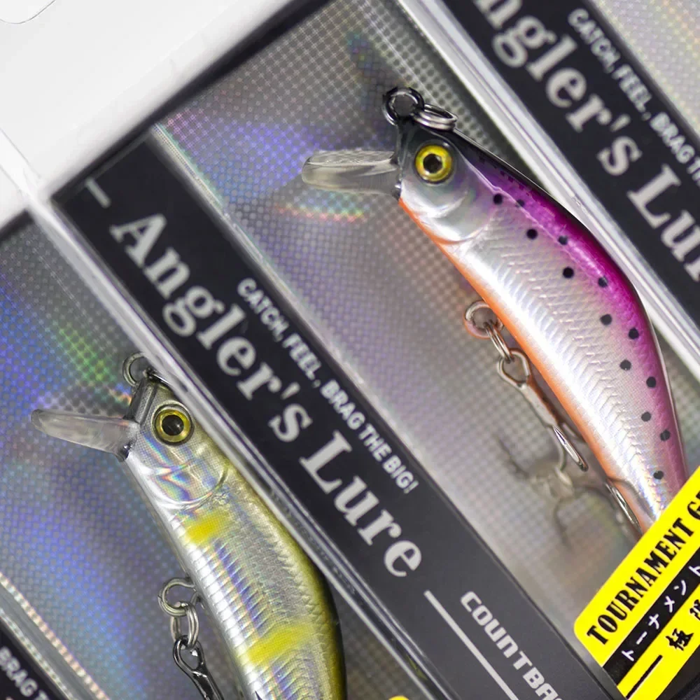 Countbass 57mm 4,8g Señuelos de pesca Minnow cebos duros tipo de pez de agua dulce tipo hundimiento