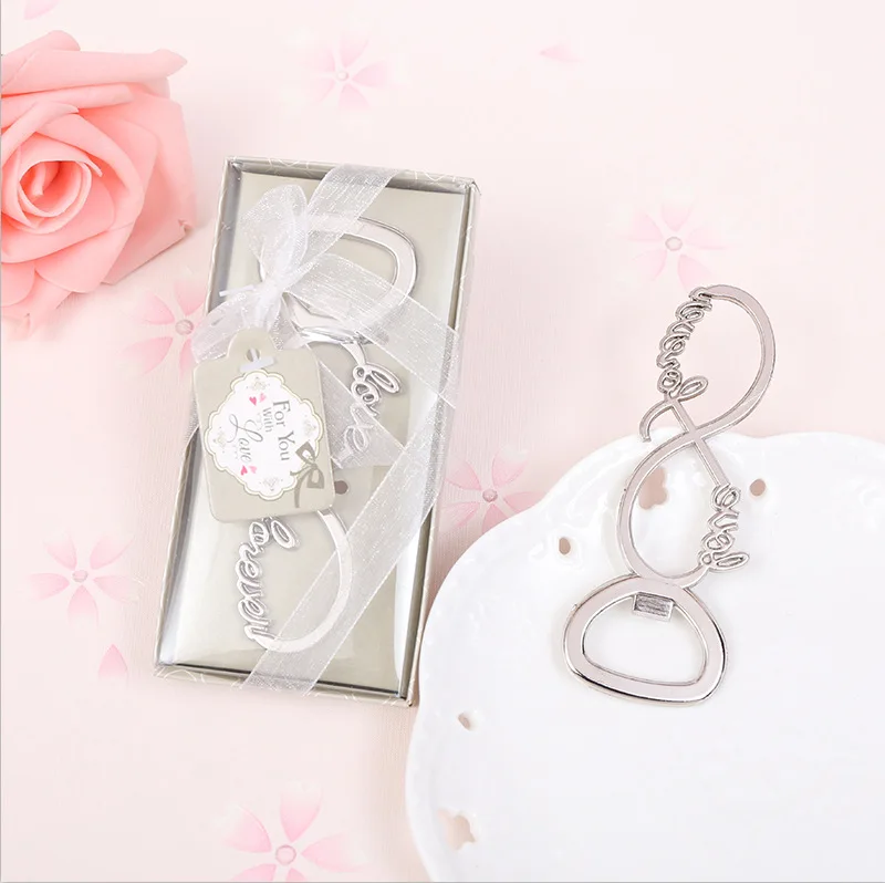Love Forever Abrebotellas Favores y regalos de boda Regalos de boda para invitados Recuerdos de boda Suministros para fiestas - imagen 4