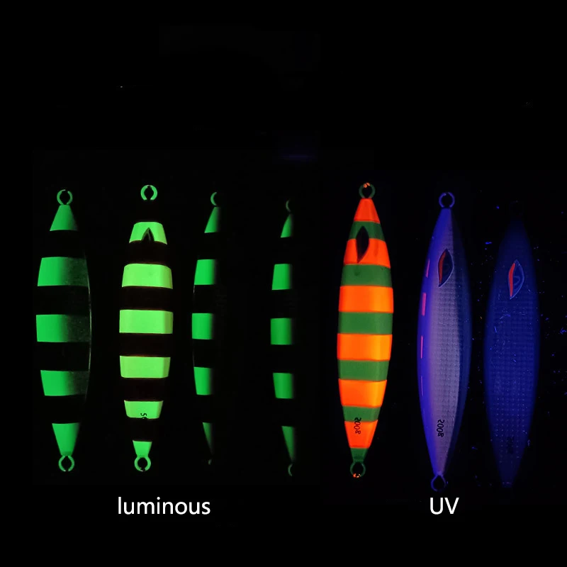 Jig de Plomo AI-SHOUYU – Hundimiento rápido luminiscente para alta mar - imagen 3