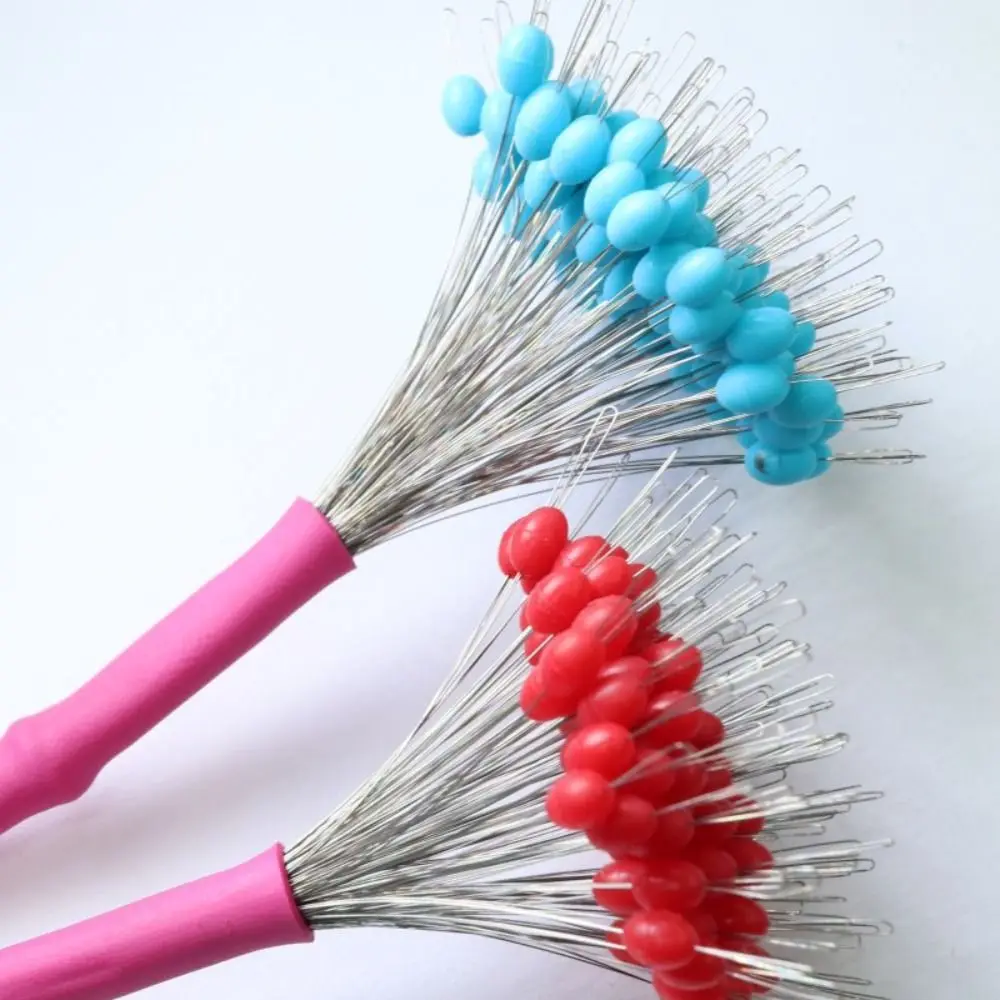 Flotador de pesca de silicona ovalado, tapón de frijol espacial, accesorios de pesca resistentes, lote de 100 unidades - imagen 2