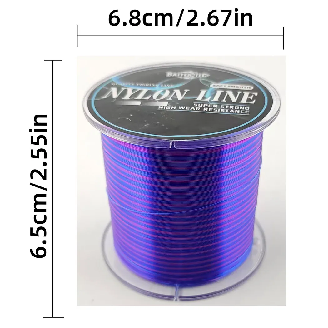 500M Nylon japonés monofilamento duradero roca mar/sedal de pesca de agua dulce diámetro 0,14mm a 0,4mm aparejos de pesca - imagen 4