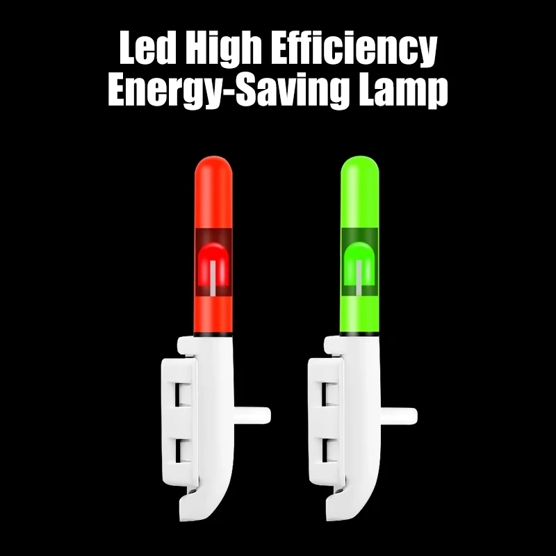 LEYDUN 2 unids/set FLash caña de pescar electrónica punta varillas de luz campanas Led varillas de luz herramientas de alarmas de mordida Cr425 (baterías incluidas) - imagen 5