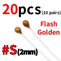 20pcs S Golden