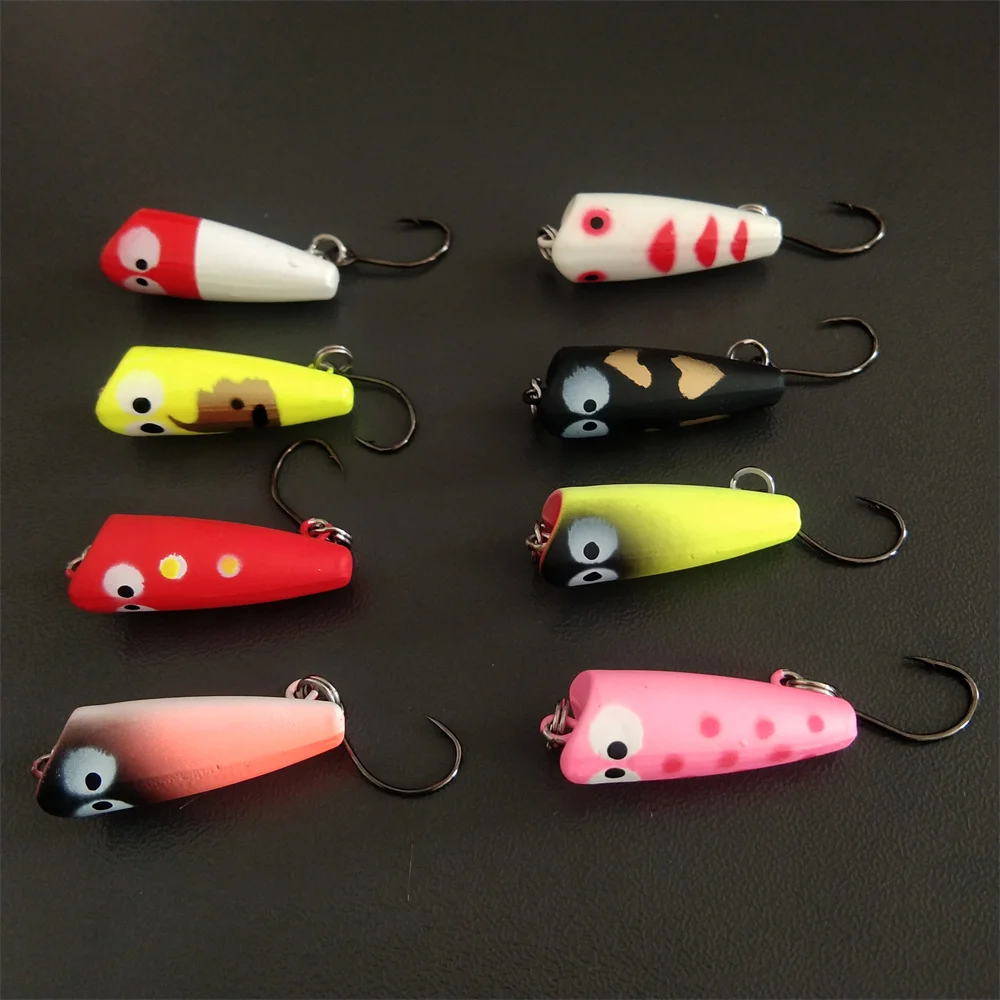 Swolfy Popper flotante mini 2,5 cm – Señuelo de superficie para pesca - imagen 2