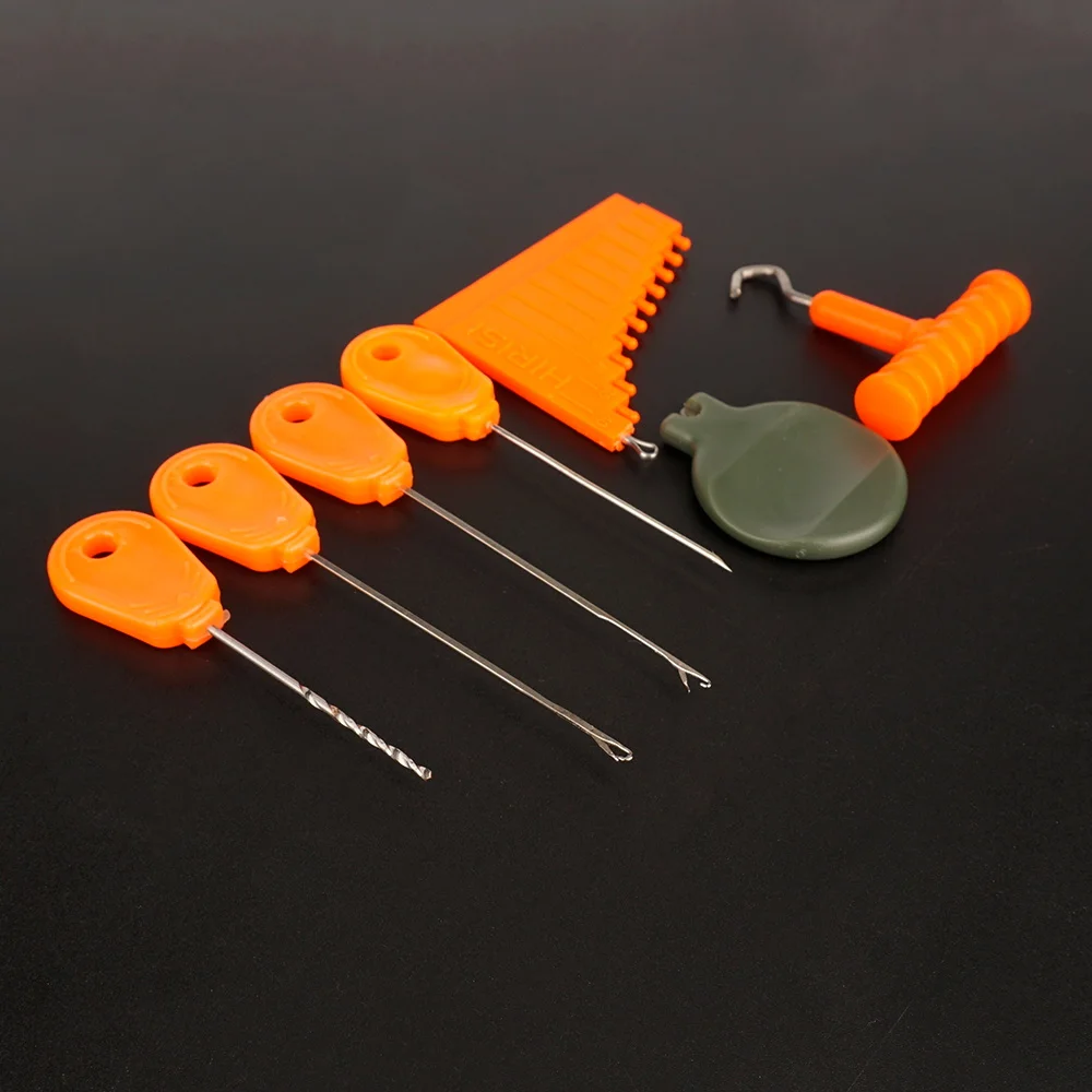 Hirisi 7 Uds Kit de aparejos de pesca de carpa aguja de cebo con caja herramientas de cebo de pesca accesorios de pesca BT18 - imagen 5