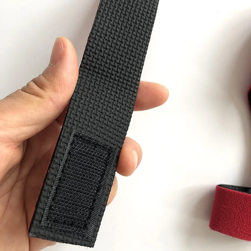 Correa para caña de pescar con capucha, correa para caña de velcro, vendaje de pesca antideslizante con correa elástica, correa para caña Luya - imagen 5