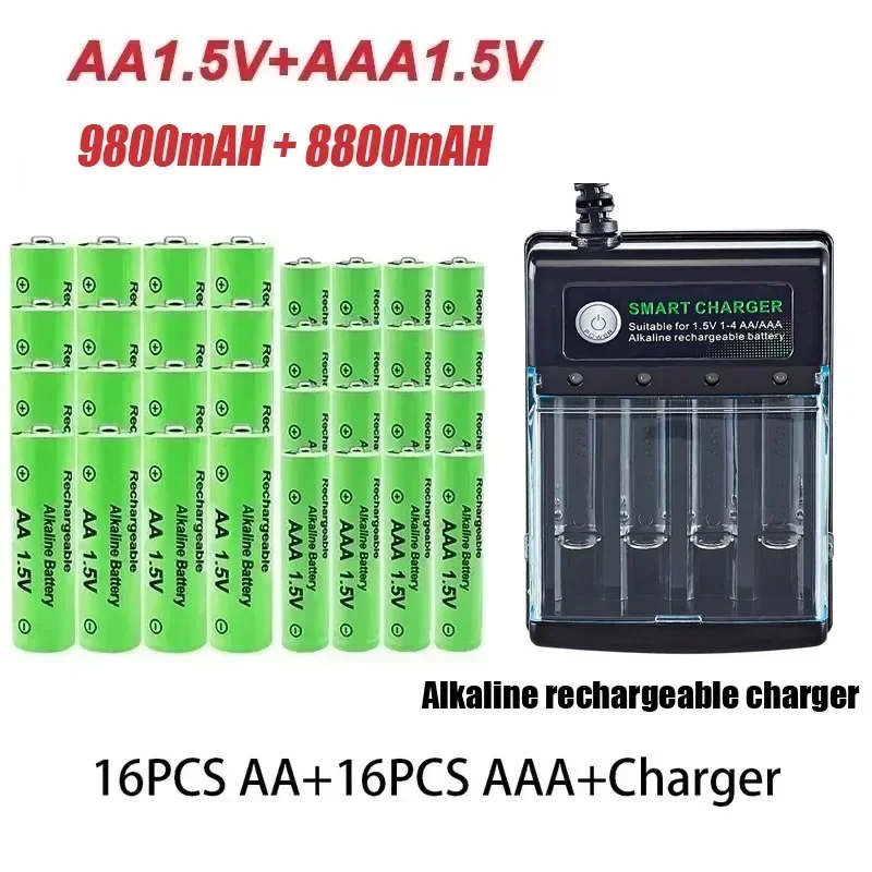 Pilas recargables AAA Original 1.5V 8800mAh para pesca deportiva - imagen 3