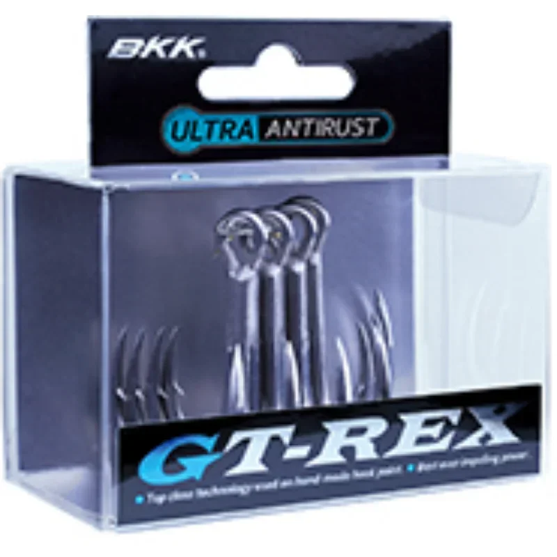 Anzuelo triple BKK GT-REX 6071-7X-HG para pesca en agua salada