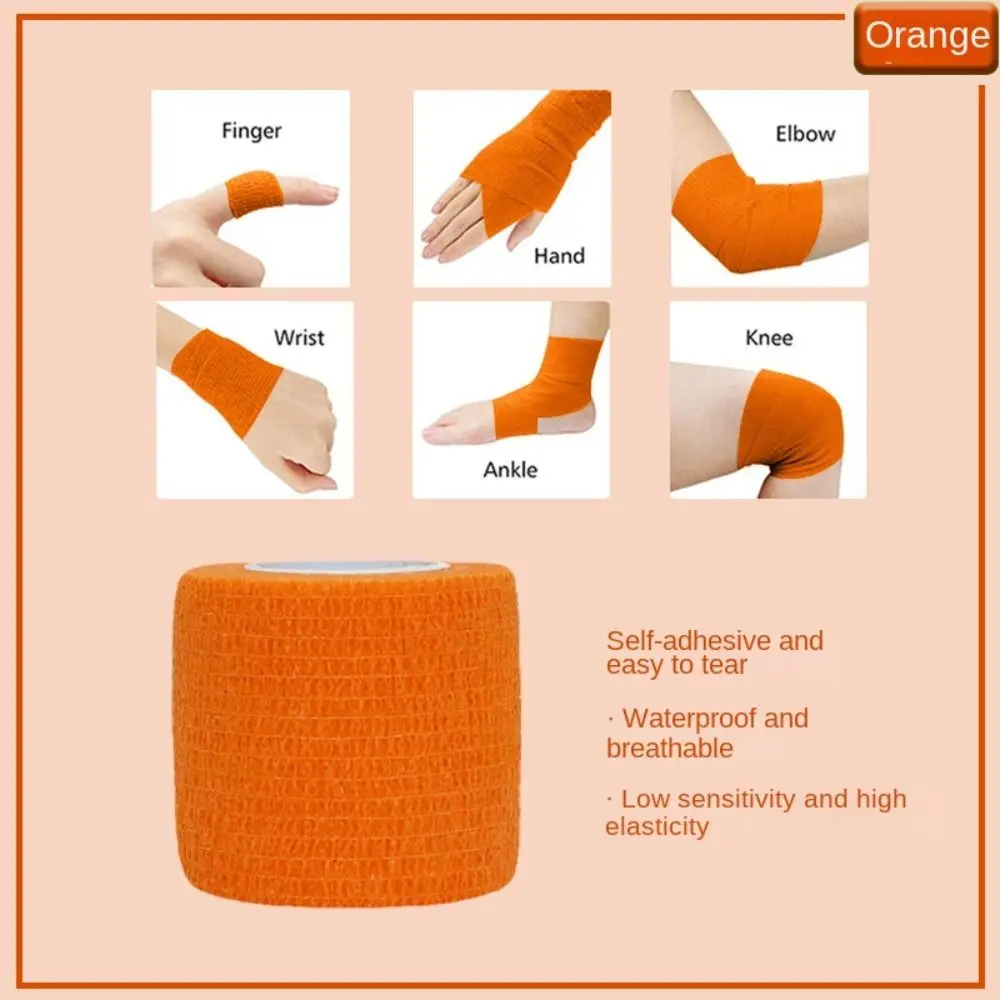 Vendaje elástico autoadhesivo Elastoplast previene el roce vendaje elástico colorido antidesgaste vendaje atlético colorido rodilla - imagen 2