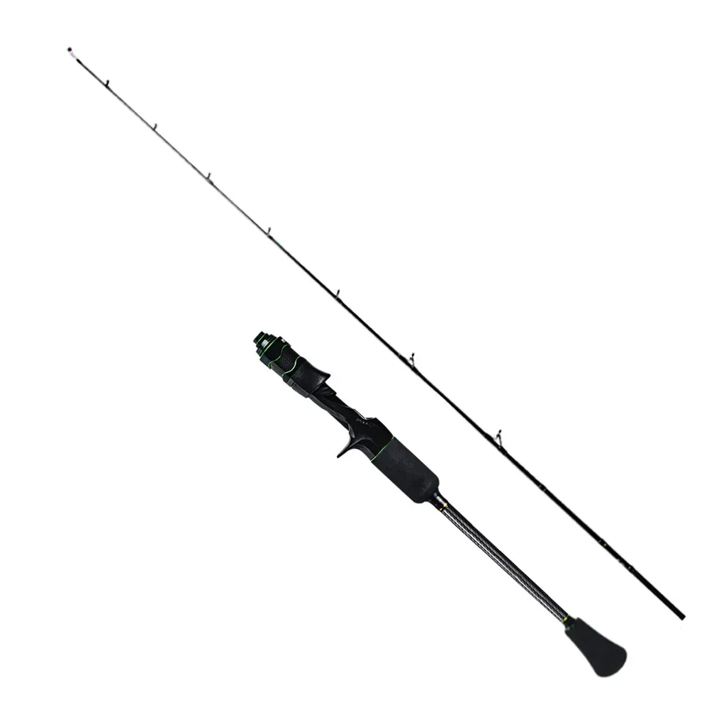Hennoy Caña Slow Jigging Punta Sólida Alto Carbono para Barco - imagen 5