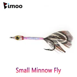Bimoo Streamer Minnow 3D – Epoxi Flash para Trucha y Lubina