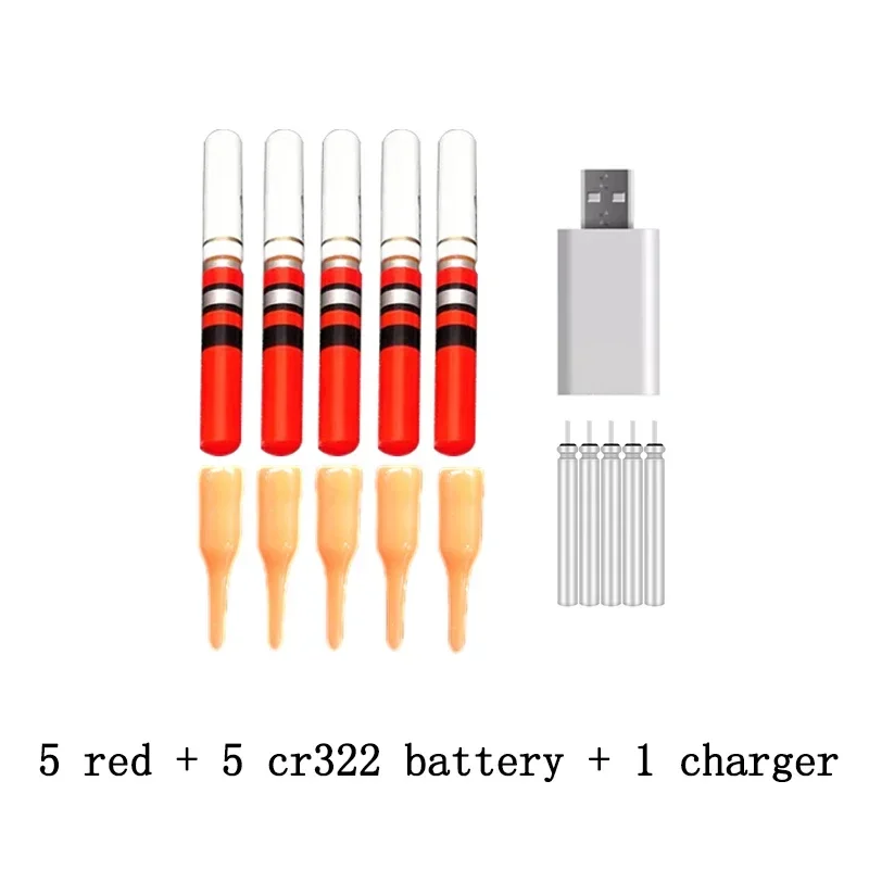 red and 1 charger