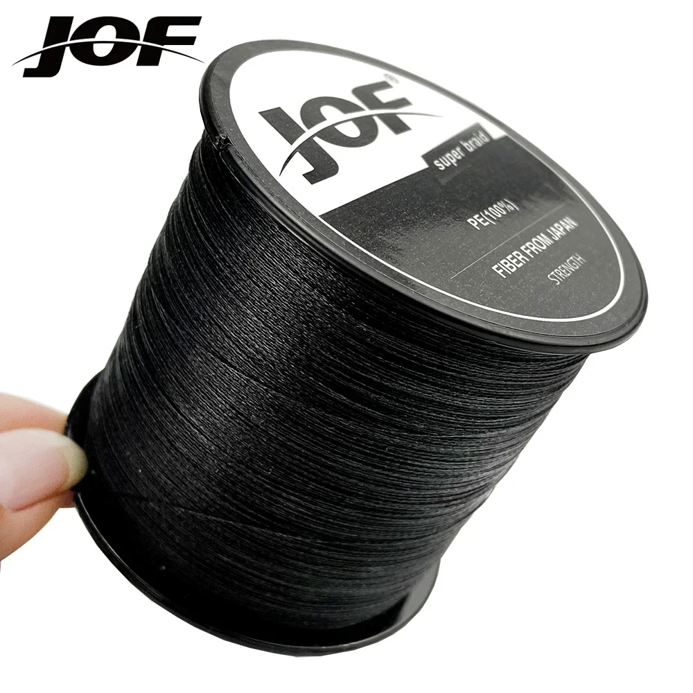 JOF-sedal de pesca trenzado de PE, 300M, 4 hebras, multifilamento duradero, alambre de pesca de carpa 10-80LB - imagen 3