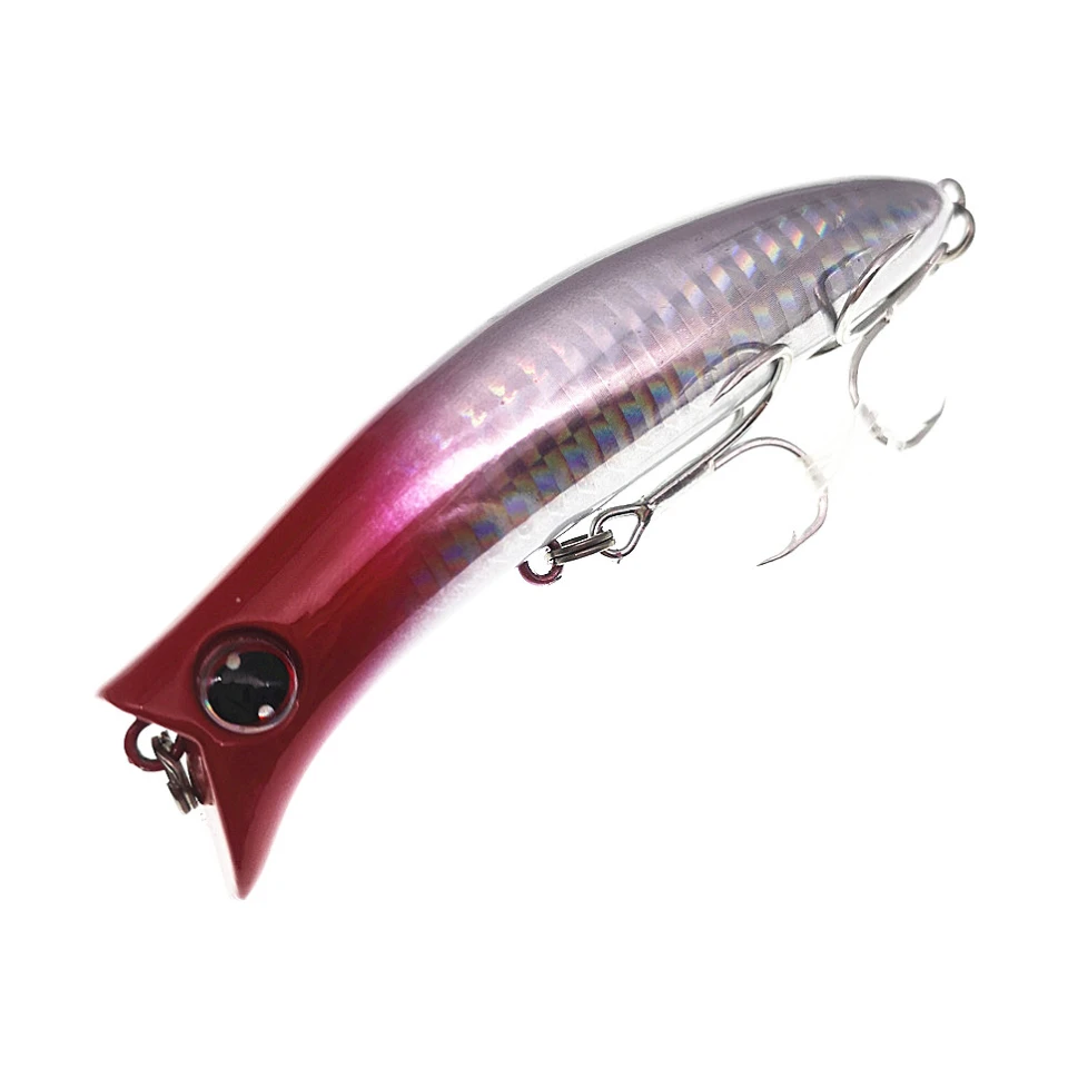 SWOLFY-Wobbler flotante de 110mm, 14,5g, 90mm, 13g, sonajero, cebo duro, señuelo de pececillo híbrido para pesca en la costa, playa, barco, Roca, lubina, trucha - imagen 5