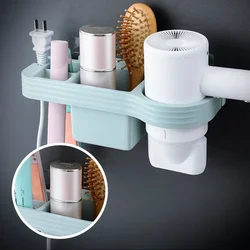 Soporte adhesivo para secador de baño sin taladro