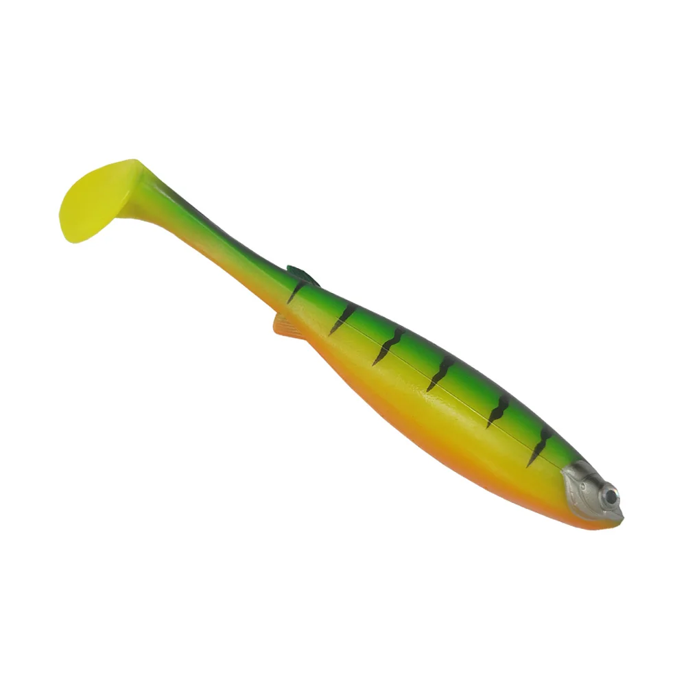 Señuelos de pesca blandos de PVC de 22cm y 66g, cebos artificiales para natación, paleta de cola en T, cebo suave, Swimbait Artificial de agua dulce y salada - imagen 5