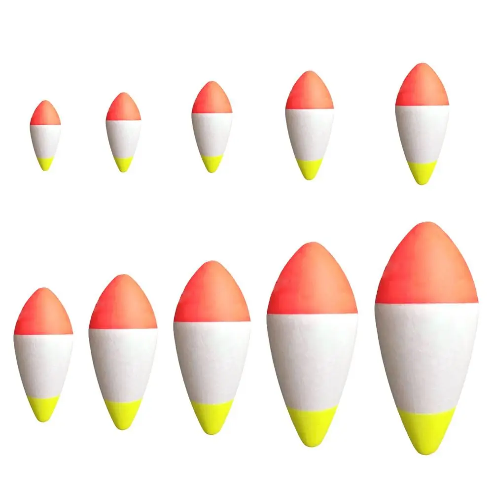 Boya flotante de pesca en roca, 10 piezas, 1g-60g, palo luminoso insertado, accesorios de aparejos de pesca - imagen 3