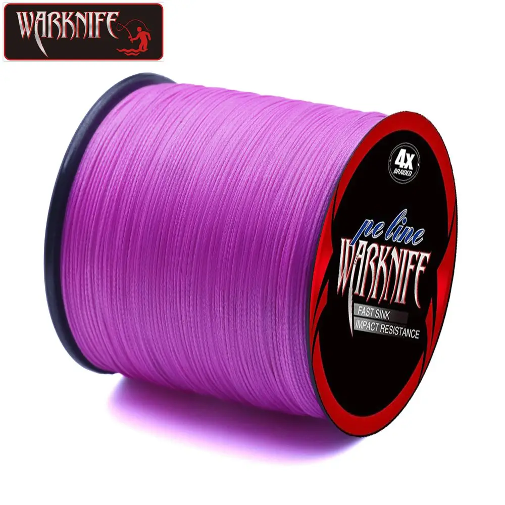 Warknife-sedal de pesca de 4 hebras, 300M, 500M, 1000M, 1500M, alambre trenzado de PE fuerte, multifilamento duradero, alambre japonés para agua salada de mar - imagen 2