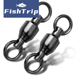 FishTrip Giratorio de pesca acero inoxidable resistente con soldadura