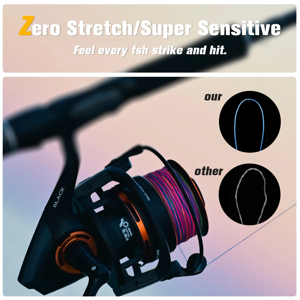 Xbraid-sedal de pesca de agua salada, línea de multifilamento Multicolor de alta calidad, superfuerte, X12, Original de Japón - imagen 5