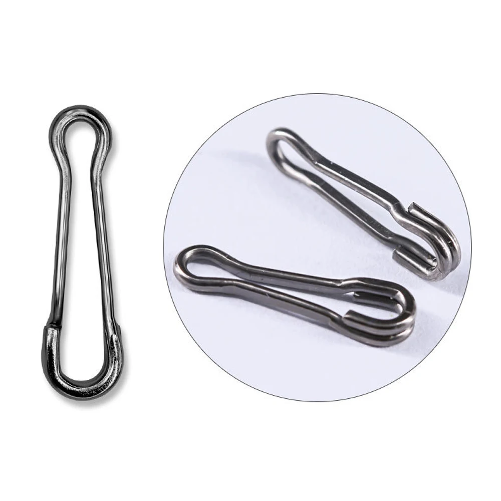 DNDYUJU-barril de Pesca de acero inoxidable, Pin giratorio, Conector de señuelo, accesorios de Pesca, herramientas de Pesca - imagen 4