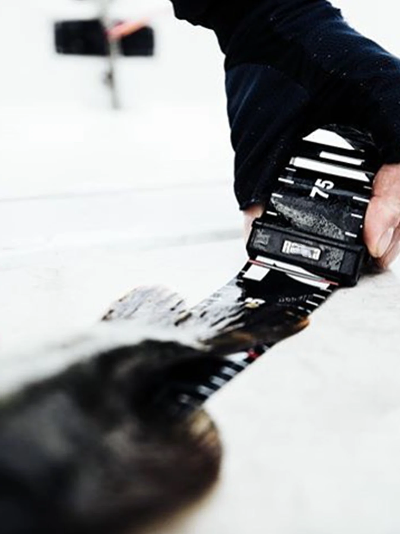 Serie RCD-Regla de pesca reciclable con resorte, cinta para carretera, 150cm - imagen 2