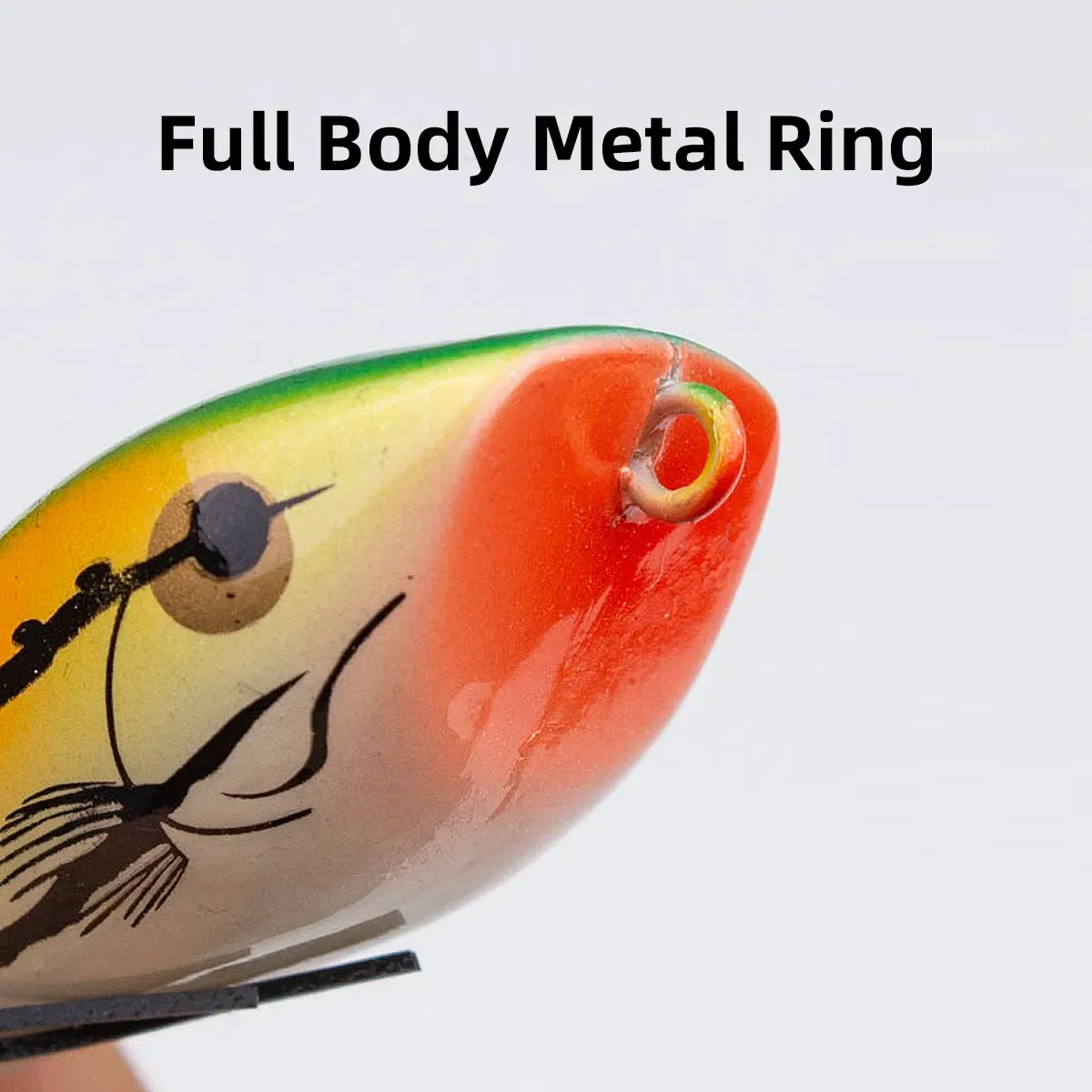 SANLIKE-Señuelos de Pesca de plástico ABS con pintura en aerosol suave, anzuelos biónicos de púas, herramientas de pesca - imagen 3