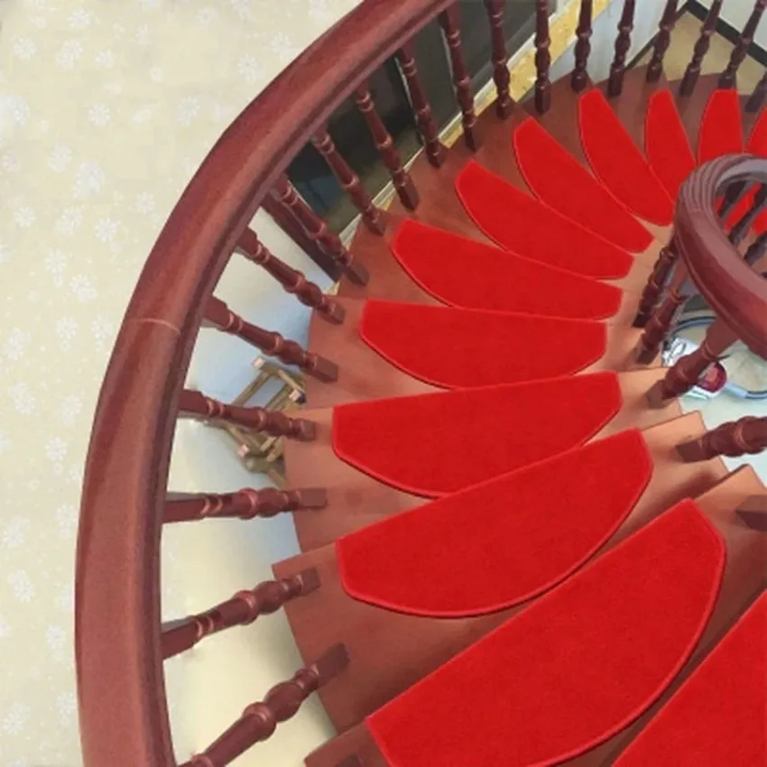 Alfombra autoadhesiva antideslizante para escaleras, cubierta protectora para escaleras del hogar, decoración para sala de estar, 65CM, 1 Uds. - imagen 2