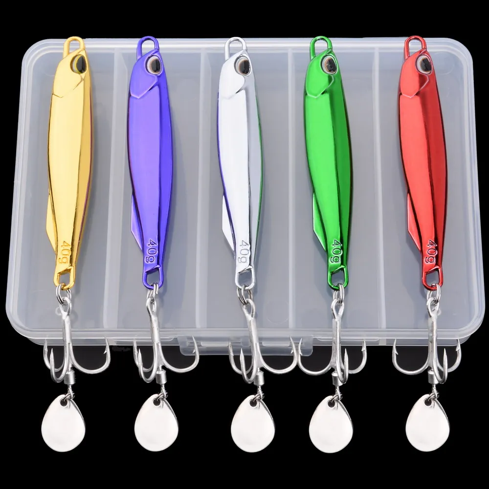 7g-15g Spinnerbait cuchara de Metal Señuelos de Pesca Vib Jigging señuelo Swimbait Whopper Plopper Pesca Artificiali Jig Head Jerkbait - imagen 4