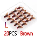 20pcs Brown L