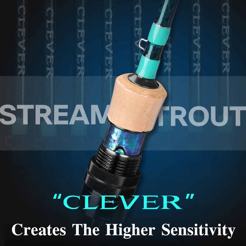 TSURINOYA CLEVER 1,45 m 1,57 m 1,6 m 1,85 m caña giratoria caña de fundición guía FUJI UL L juego de Pesca de 4 ejes señuelo de carbono caña de pescar - imagen 4